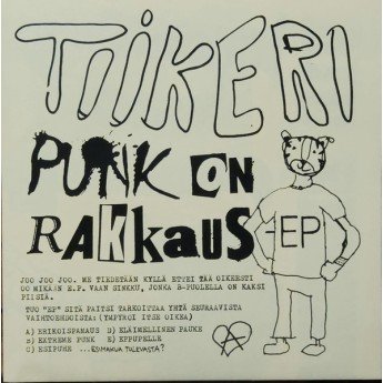 Tiikeri - Punk On Rakkaus -EP
