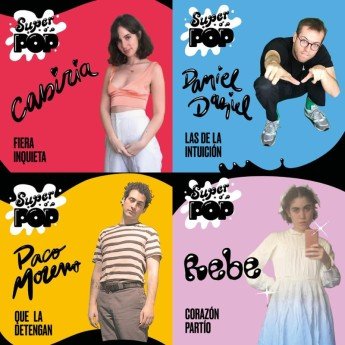 Rebe, Daniel Daniel, Paco Moreno, Cabiria - SuperPOP